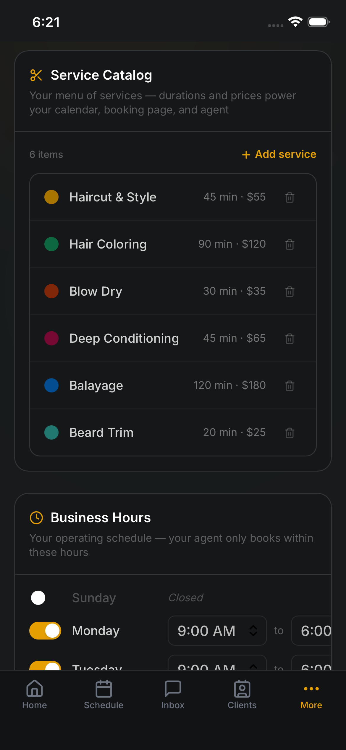 Services